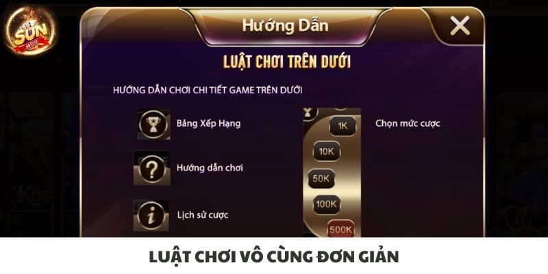 Luật chơi vô cùng đơn giản